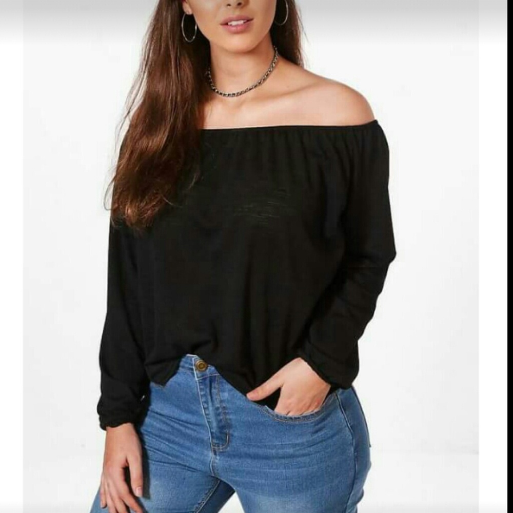 Boohoo Off the shoulder top